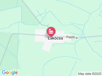 Lakócsa a térképen