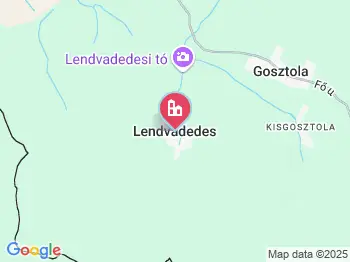 Lendvadedes a térképen