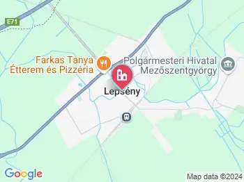 Lepsény a térképen