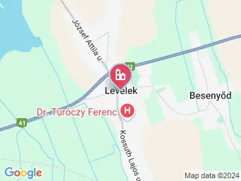 Levelek a térképen