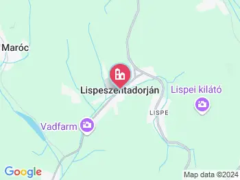 Lispeszentadorján a térképen