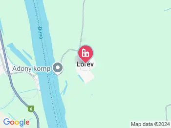 Lórév a térképen