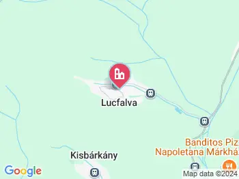 Lucfalva a térképen