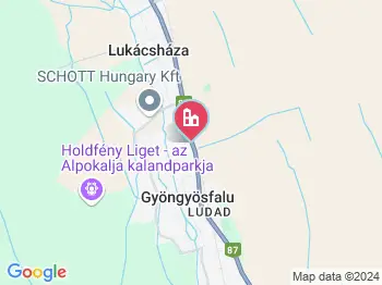 Lukácsháza a térképen