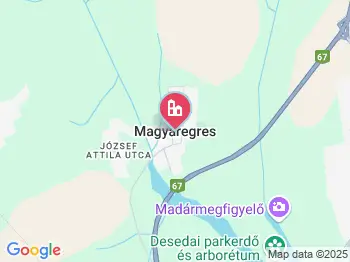 Magyaregres a térképen