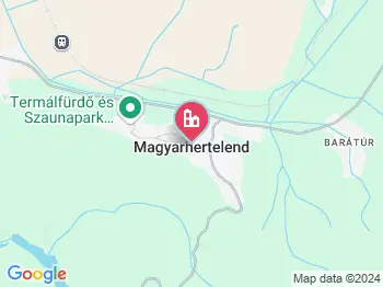Magyarhertelend a térképen