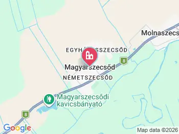 Magyarszecsőd a térképen