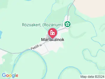 Máriakálnok a térképen