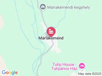 Máriakéménd a térképen