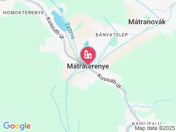 Mátraterenye a térképen