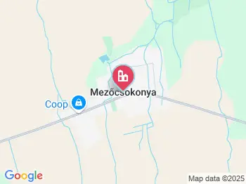 Mezőcsokonya a térképen