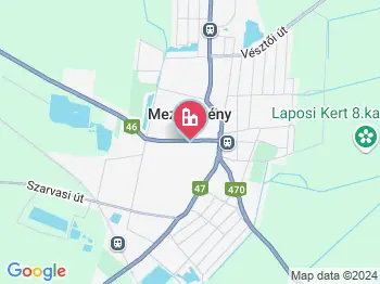 Mezőberény éttermek a térképen