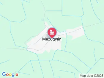 Mezőgyán a térképen