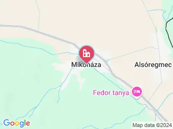 Mikóháza a térképen