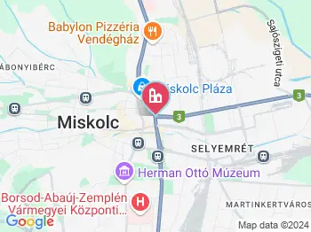 Miskolc a térképen