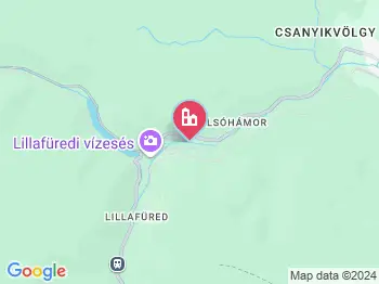 Miskolc - Hámor a térképen