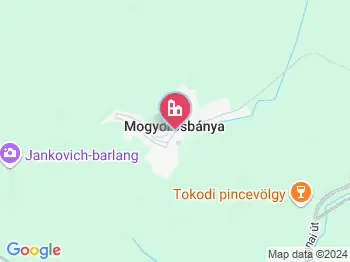 Mogyorósbánya a térképen