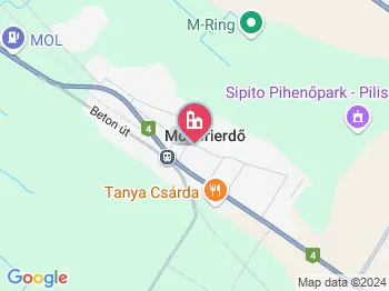 Monorierdő a térképen