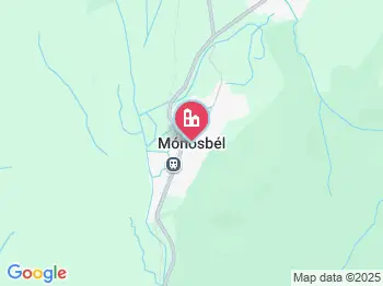 Mónosbél a térképen