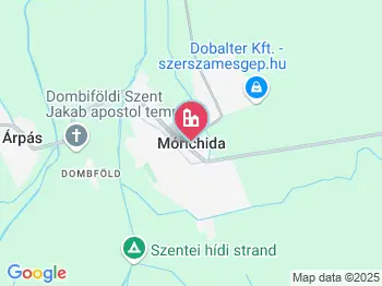 Mórichida a térképen