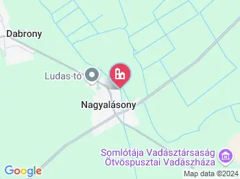 Nagyalásony a térképen