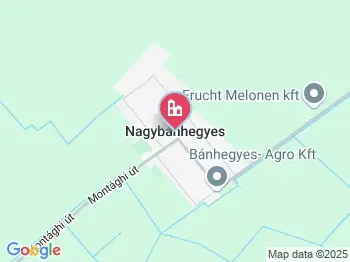 Nagybánhegyes a térképen