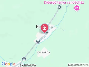 Nagybarca a térképen