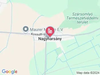 Nagyharsány a térképen