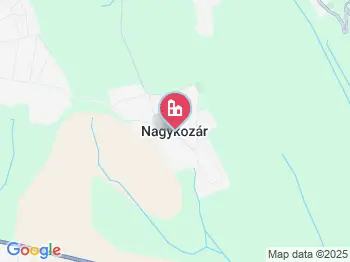 Nagykozár a térképen