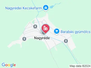 Nagyréde a térképen