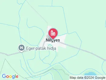 Négyes a térképen