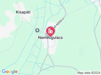 Nemesgulács a térképen