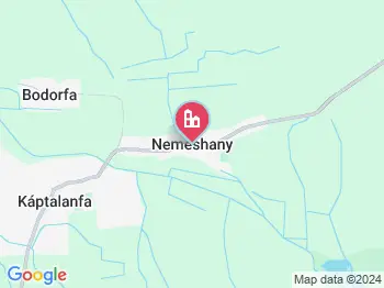 Nemeshany a térképen