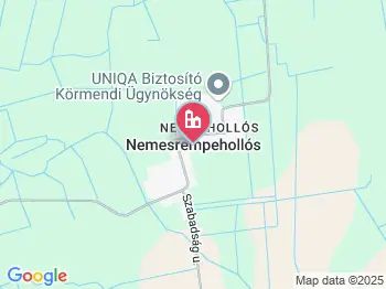 Nemesrempehollós a térképen