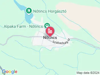 Nőtincs a térképen