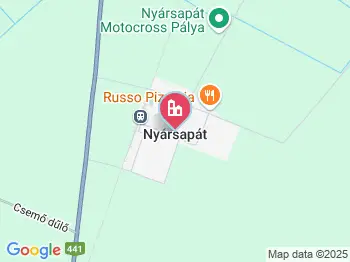 Nyársapát a térképen