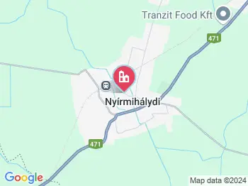 Nyírmihálydi a térképen