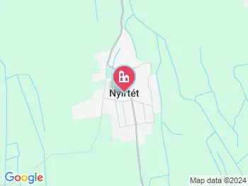 Nyírtét a térképen