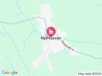Nyírvasvári a térképen