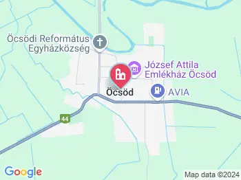 Öcsöd a térképen