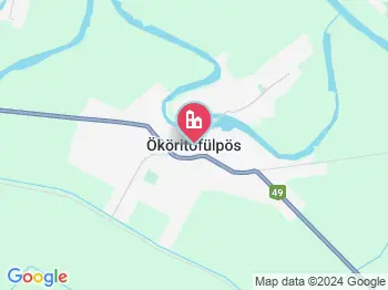 Ökörítófülpös a térképen