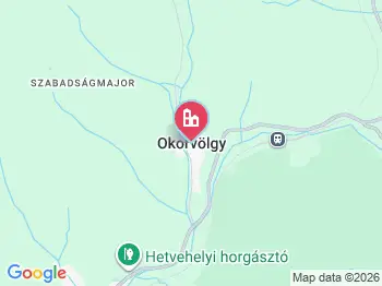 Okorvölgy a térképen