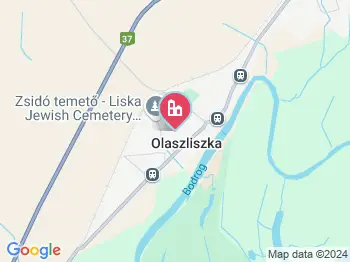 Olaszliszka a térképen