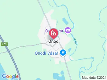 Ónod a térképen