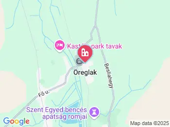 Öreglak a térképen