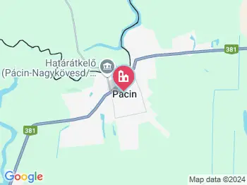 Pácin a térképen