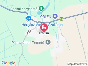 Pacsa a térképen