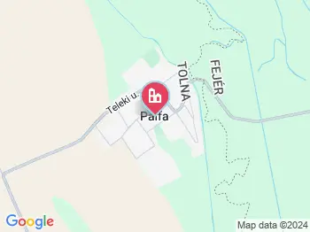 Pálfa - Rácegres a térképen