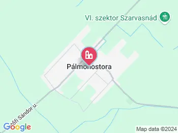 Pálmonostora a térképen