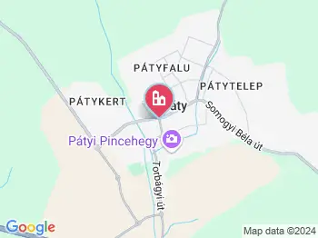 Páty a térképen